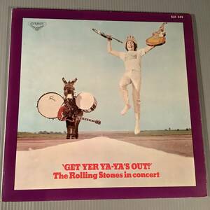 LP(初期日本盤)●ローリング・ストーンズ／イン・コンサート”GET YER YA-YA'S OUT”●