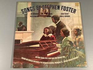 LP(米盤)●『SONGS BY THE STEPHEN FOSTER』※スティーブン・コリンズ・フォスターの歌曲●良好品！