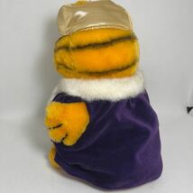 80's ビンテージ　ガーフィールド　ぬいぐるみ　人形　フィギュア　GARFIELD 王様　KING レトロ アニメ アメコミ　ヴィンテージ アメトイ _画像4