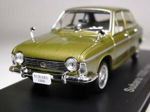 スバル 1000(1966) 1/43 アシェット 国産名車コレクション ダイキャストミニカー