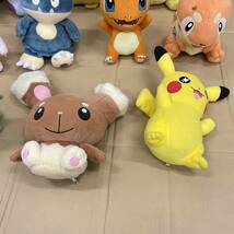 A567 ポケモン ぬいぐるみ まとめ ポケットモンスター ピカチュウ3体 ミミロス ヒトカデ ゴンべ シャワーズ パルチア ブイゼル ミュー _画像6