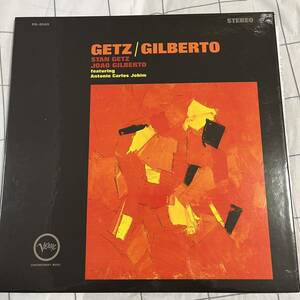 z986 レコード　STAN GETZ GILBERTO スタン・ゲッツ ジルベルト ジルベルト　LP 洋楽　紙ジャケット　V/8535 A B0031690-01