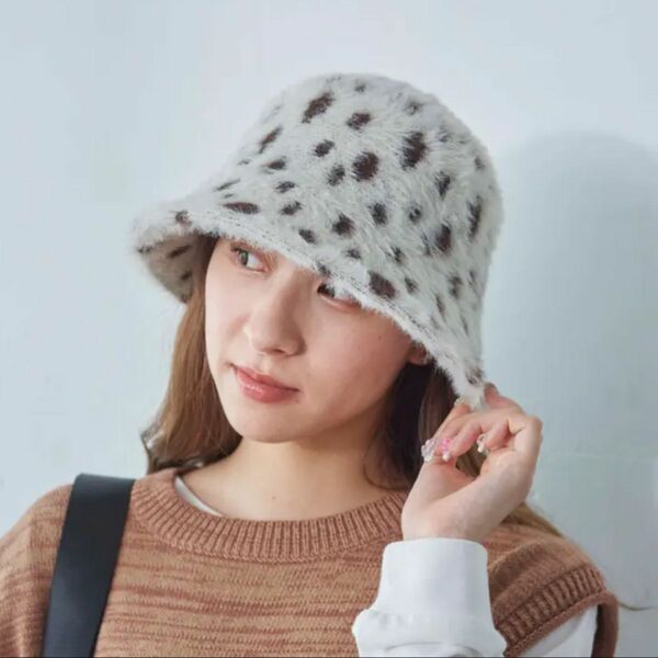 【新品】 アンゴラメトロハット 韓国 韓国ファッション 帽子 バケットハット
