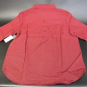 Levi's/リーバイス レディースシャツ レッド系 サイズM BOYFRIEND GINGHAM LHW4109★送料360円★の画像7