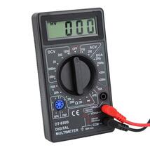 デジタルテスター 電池入り 電気 測定器 電流 電圧 計測 携帯 DC AC 電池_画像2