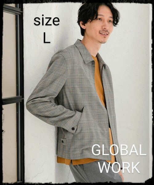 GLOBAL WORK【美品】アーバンジップブルゾン