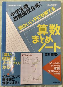 算数まとめノート★中学受験★中古