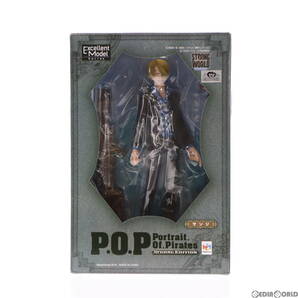 【中古】[FIG]Portrait.Of.Pirates P.O.P STRONG EDITION サンジ ONE PIECE(ワンピース) 1/8 完成品 フィギュア メガハウス(61125642)の画像2