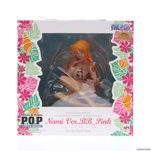 【中古】[FIG]Portrait.Of.Pirates P.O.P LIMITED EDITION ナミVer.BB_PINK ONE PIECE(ワンピース) 1/8 完成品 フィギュア ワンフェス2016