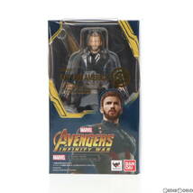 【中古】[FIG]S.H.Figuarts(フィギュアーツ) キャプテン・アメリカ(アベンジャーズ/インフィニティ・ウォー) 完成品 可動フィギュア バンダ_画像1