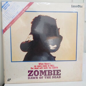 ゾンビ ZOMBIE DAWN OF THE DEAD レーザーディスク LD ○全体的にシミあり