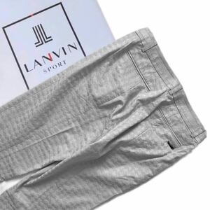 【送料無料】LANVIN SPORT ランバンスポール　総柄　パンツ　ズボン　レディース　M ゴルフ　GOLF 38