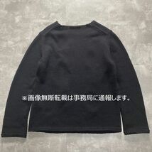 2017SS black market COMME des GARCONS ブラック マーケット コムデギャルソン☆穴あき ホーリー ニット セーター/サイズXL _画像2