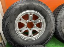 6t-3)良い冬265/70R16 ヨコハマice Guard G075 8.5分山 Weds +26 PCD139.7-6H_画像2