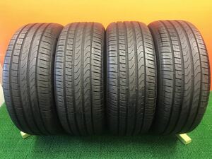 14t-64) 225/50R17 PIRELLI CintuRato P7 (BMW純正ランフラット) 2021年 8-8.5分山 4本