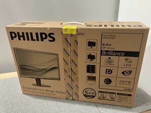 ★未開封★未使用品★動作外観良品 その他 PHILIPS Sustainable eco design display 24インチ 241B4LPYCB/11 保証付き