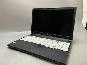 ★1円〜★8世代★富士通 LIFEBOOK A579/CX Core i5 8265U 4GB★現状引渡★ストレージ/OS無★BIOSまでの動作確認★タッチパネル動作不良★