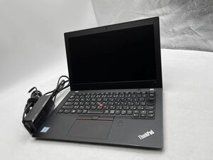 ★1円スタート★第8世代★動作良 Lenovo ThinkPad X280 Core i5 8350U 8GB SSD256GB Win10 Pro 保証付き★AC付★