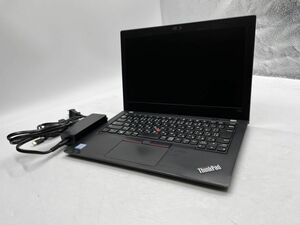 ★1円スタート★第8世代★Lenovo ThinkPad X280 Core i5 8250U 8GB SSD256GB Win10 Pro★AC付★スピーカー不良★