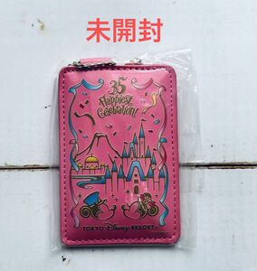 【未開封】ディズニーランド35周年 パスケース&チャームセット 限定品