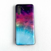 OPPO Reno3A ケース 赤 青 星空 スター オッポ リノ3 かわいい_画像3