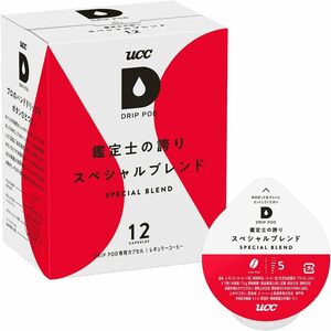 12杯 UCC ドリップポッド 専用カプセル 鑑定士の誇りスペシャルブレンド 12杯分 90g ポッド・カプセル