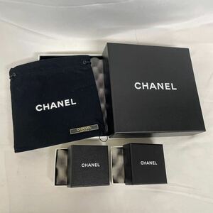 シャネル　空箱 CHANEL アクセサリー用　小物用　ジュエリーケース 箱　BOX 3個 セット