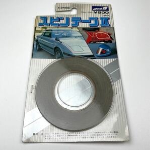 【当時物】デッドストック スピンテープ 旧車 アクセサリー 装飾 デカール ステッカー ラインテープ 金 ゴールドの画像2