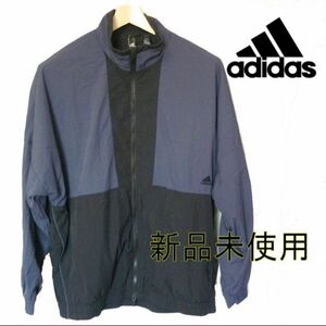 定価9350円XL★アディダス裏フリース地厚手ウインドブレーカーadidas