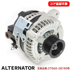 トヨタ アイシス ANM15G ANM10W オルタネーター ダイナモ 27060-28190 27060-28330 互換品 純正交換