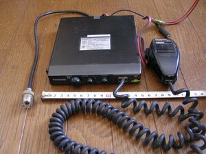 ■EF-2219C形簡易無線機 Panasonic 1999年製 通電のみの確認品 マイク/アンテナ線つきJUNK