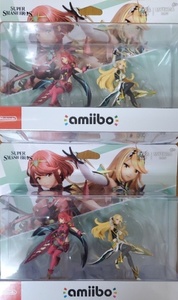 新品未開封 amiibo ダブルセット［ホムラ／ヒカリ］アミーボ Switch 2個セット