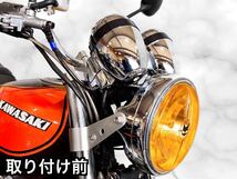 Hanasho メーターアップステー ゼファーχ ZRX400II バリオス2 全年式 Z1 Z2スタイル Z750GP 12_画像2