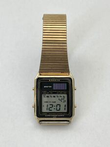 SANYO サンヨー　アモルトン　S366 デジタル　時計　稼働品