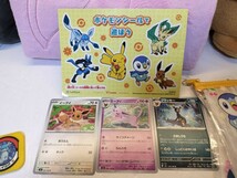 １円～ポケモン イーブイ ブラッキー ぬいぐるみ エーフィー ティッシュカバー ウォールポケット シール フィギュア ポーチ 缶バッジ 16点_画像7