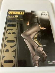 【送料無料】OROBLU repos 70 opaque coprente L EU 42-44 soft 70デニール タイツ tights オロブル ソフト compression