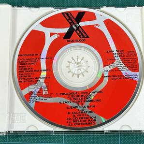 【CD|セル盤】X エックス  / BLUE BLOOD 1989/04/21 32DH-5224 4988009589060の画像5