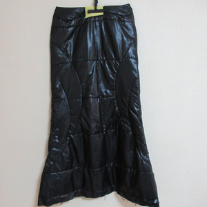  JUNYA WATANABE ジュンヤワタナベ AD2004 中綿入りマーメイドスカート COMME des GARCONS コムデギャルソン ブラック Sサイズ