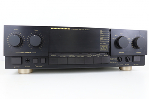 【動作OK】marantz プリメインアンプ INTEGRATED AMPLIFIER PM-64AV マランツ オーディオ機器 音響機器 005IHJA63