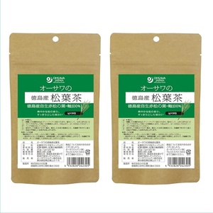 o-sawa. Tokushima production pine leaf tea 20g(1g×20.)×2 sack tea tea back 