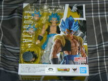 新品 送料無料 S.H.Figuarts フィギュアーツ ドラゴンボール スーパーサイヤ人ゴッドスーパーサイヤ人ゴジータ 即決_画像1