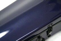 Carbon Mac CFV-2 BLU (ブルー) バイオリン ケース カーボンマック スリム 4/4用 リュックスタイル可！_画像4