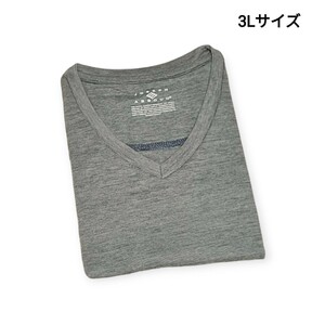 新品 ジョセフアブード 3L 定番 パック Ｔシャツ 吸水速乾性 防臭機能 グレー キングサイズ