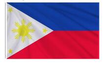 フィリピン 国旗 フラッグ 応援 送料無料 150cm x 90cm 人気 大サイズ 新品_画像1