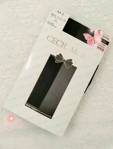 【新品未使用品】CECILE　McBEE　パンスト　ストッキング　パンディストッキング　ブラック