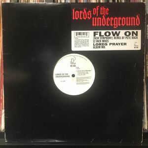 Lords Of The Underground / Flow On USオリジナル盤