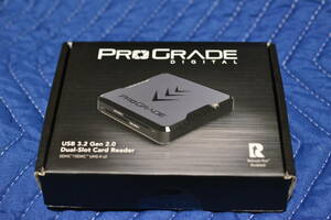 ProGrade プログレード USB3.1 Gen2 SDデュアルカードリーダー PG08