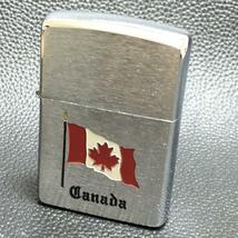 カナダ国旗　Canada ZIPPO ジッポー　メープルリーフかえで1995年_画像1