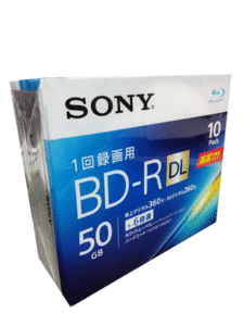 BD-R DL (SONY) 50GB　ブルーレイディスク　1枚単位販売在庫７枚