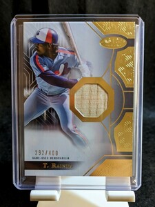 【100円スタート】2023 Topps Tier One - Tim Raines Bat Relic /400シリアル / Montreal Expos Nationals 